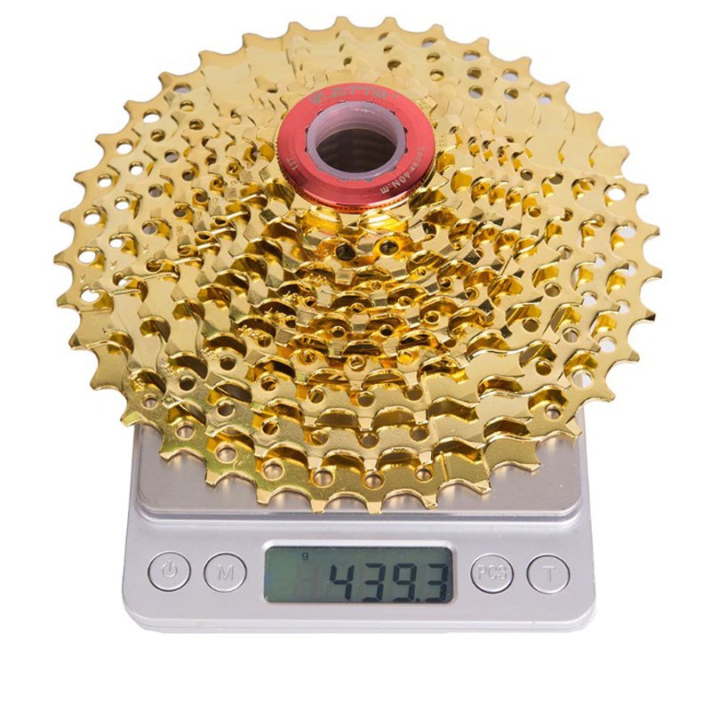 ZTTO SPROCKET 10 SPEED 11-36T GOLD GEAR SEPEDA LIPAT MTB