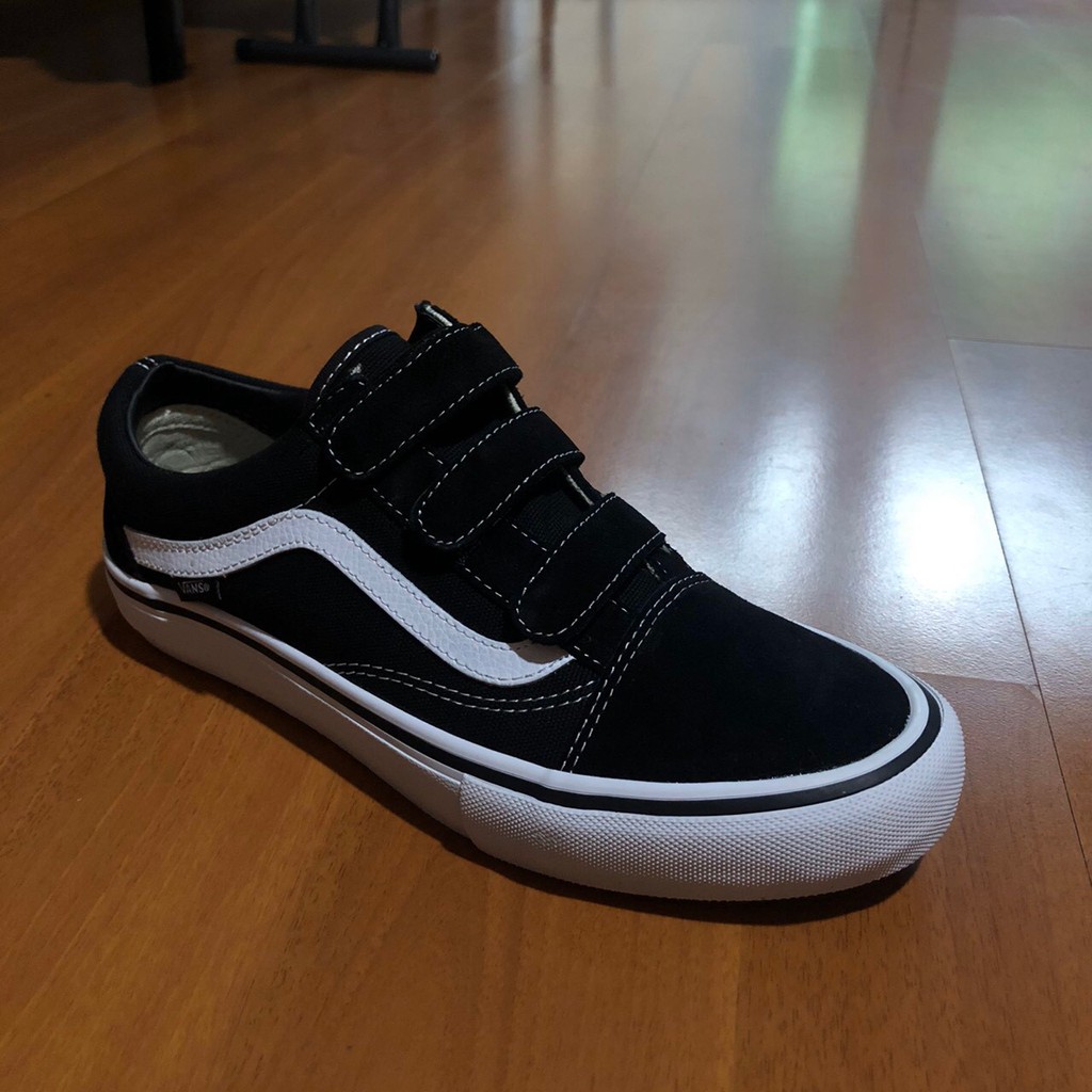 Vans oldskool PRO Velcro Classic black/white