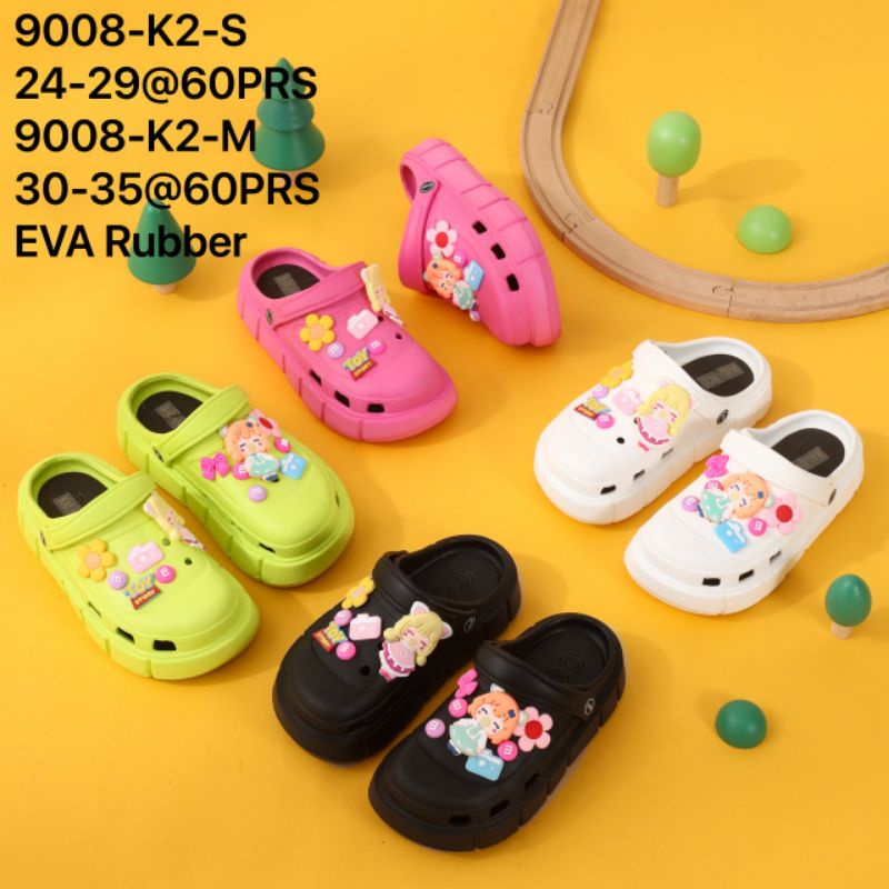 SANDAL BAIM CLOG ANAK KAWS LUCU BALON SANDAL FUJI VERSI ANAK PREMIUM IMPORT