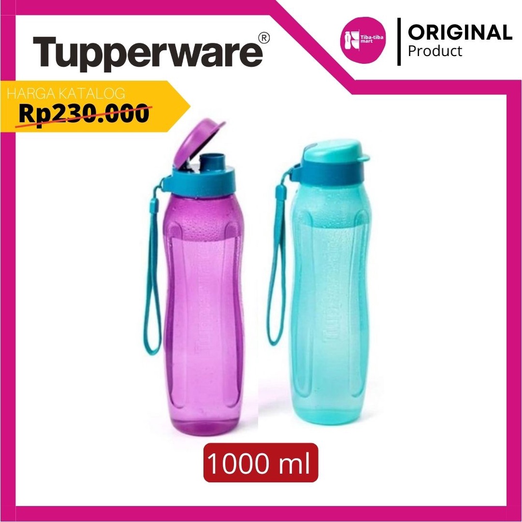 Tupperware Botol minum 1 liter eco 1L  tumbler promo
