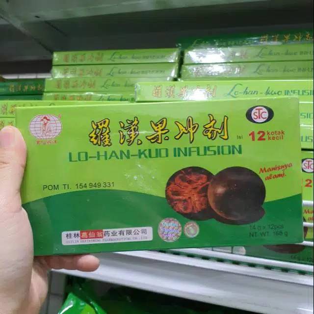 Lou han kuo infusion kotak STC ( lohankuo panas dalam)