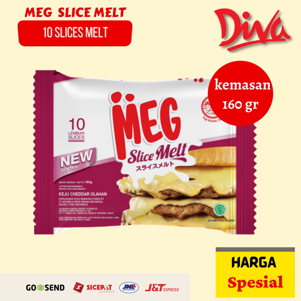 

[160gr] Meg Slice Melt 10 Slices / Meg Slice 10 lbr