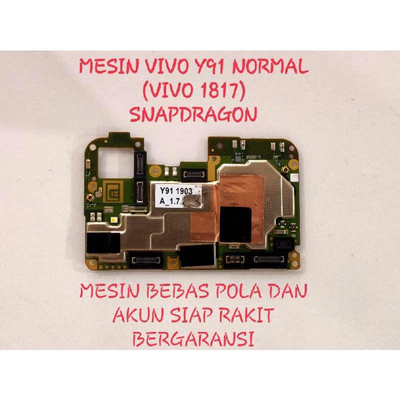 MESIN VIVO Y91 normal mesin vivo 1817 normal mesin vivo y91 snapdragon