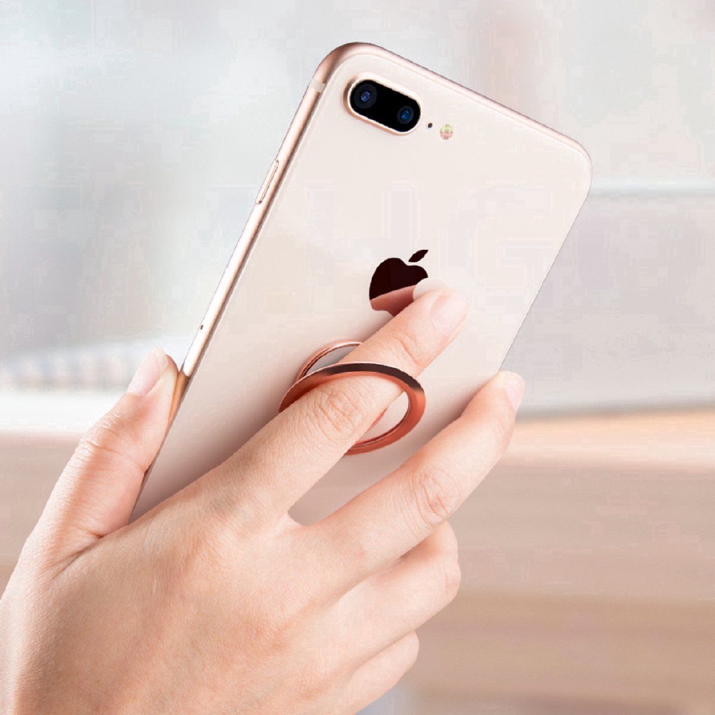 Ultra Thin Magnetic Phone Holder Mount Finger Ring Stand