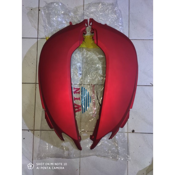 Cover Body Kanan kiri Scoopy fi 2017-2020 Merah Doff Kualitas Original