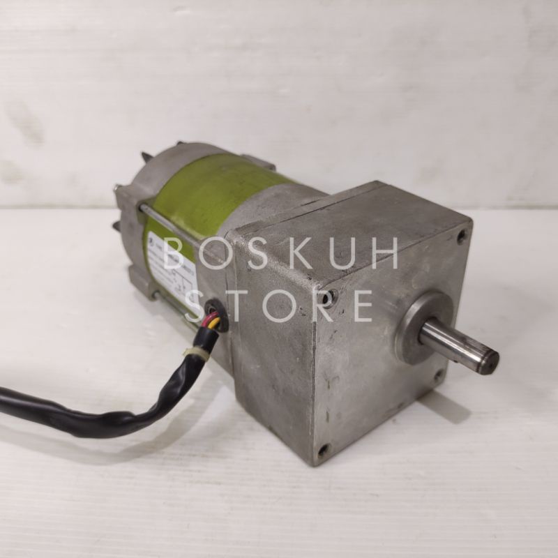 DINAMO AC MOTOR GEARBOX 220V 200W 1:50 30RPM torsi kuat murah