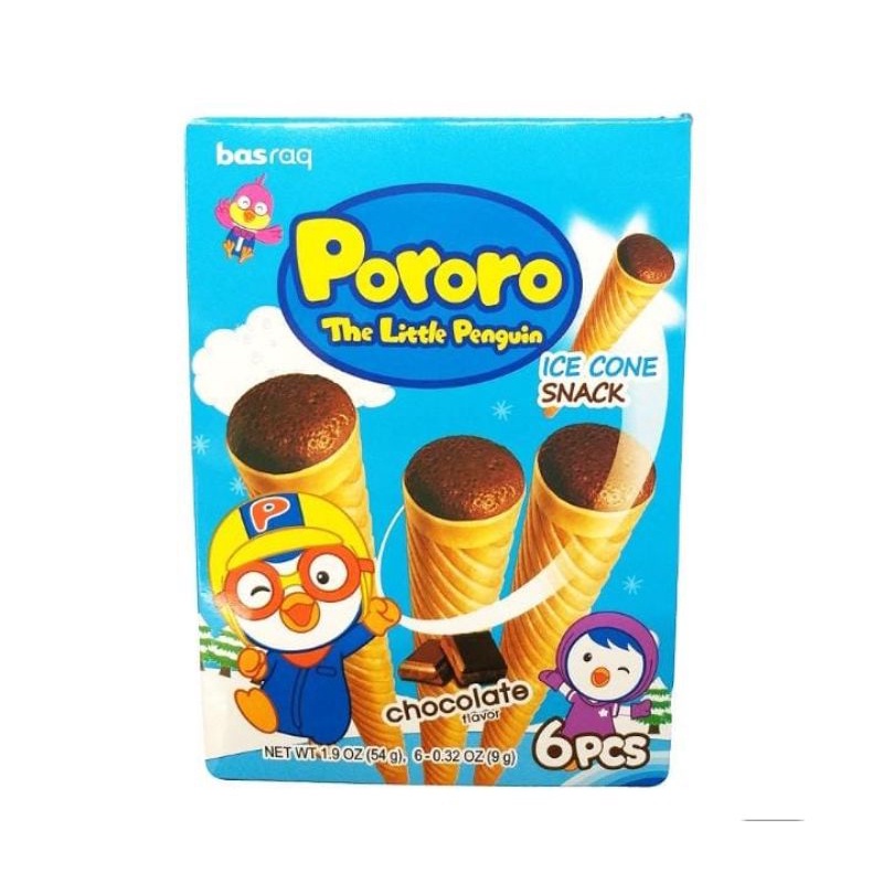 

Pororo Ice Cone Snack Chocolate Box 54 g