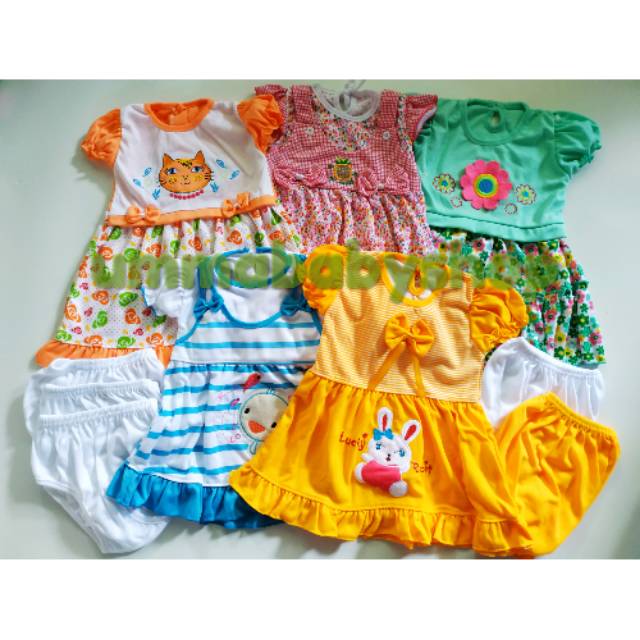 Promo 5 Rok Bayi Katun Termurah Model Campur