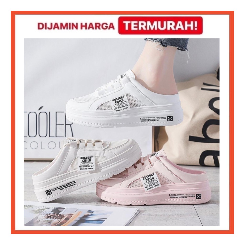 LUXUS Iu Original Sepatu Premium Sneakers Import Fashion Wanita Korea - 1968