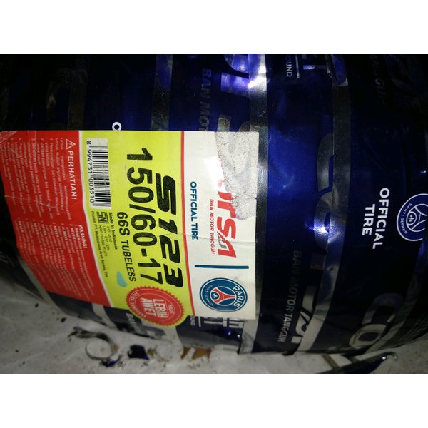 sprepart Ban Corsa 150-60-17 Tubless jaminan