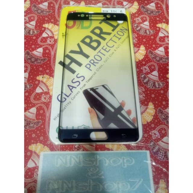 Tempered glass Temperedglass Samsung Note 7 FE Full layar