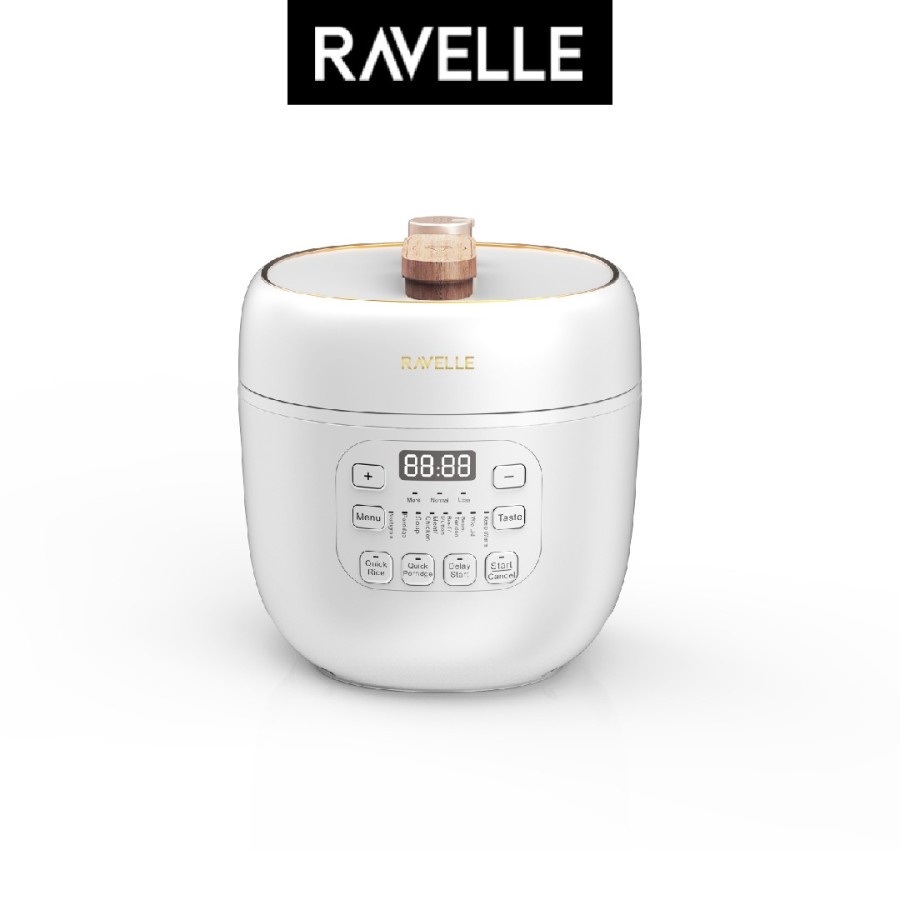 Ravelle Electric Pressure Cooker Panci Presto Elektrik 2L