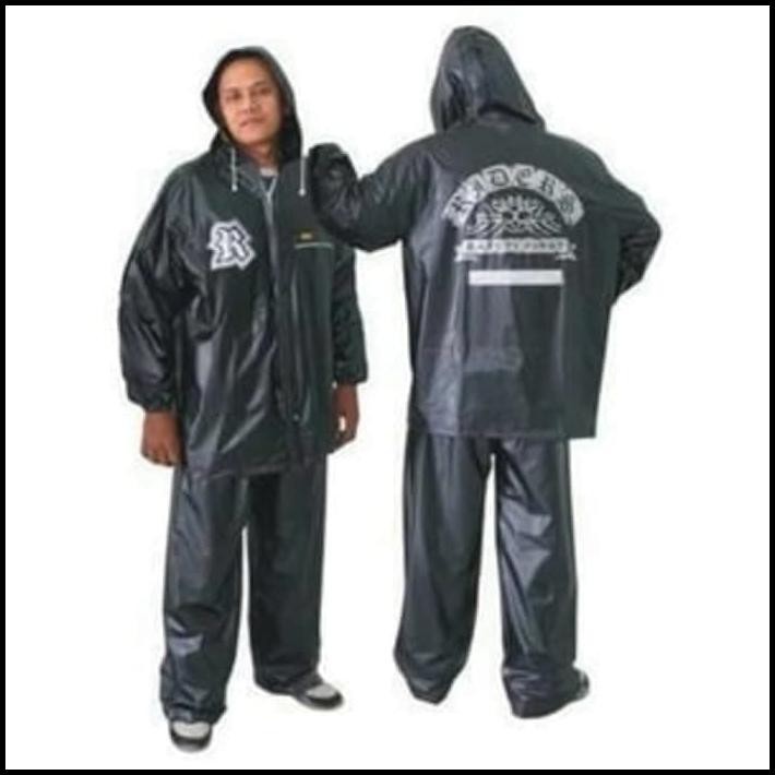 JAS HUJAN IBEX TRIBAL-BIRU