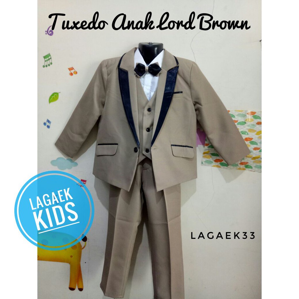 [JAS MURAH] Set Tuxedo Anak Premium Usia 2 6 10 Tahun Harga Miring Minus Noda Dikit Atau Tidak Lengkap