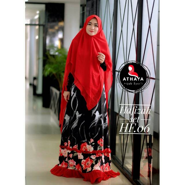 Gamis set Hafizah series ORIGINAL by Athaya Hijab