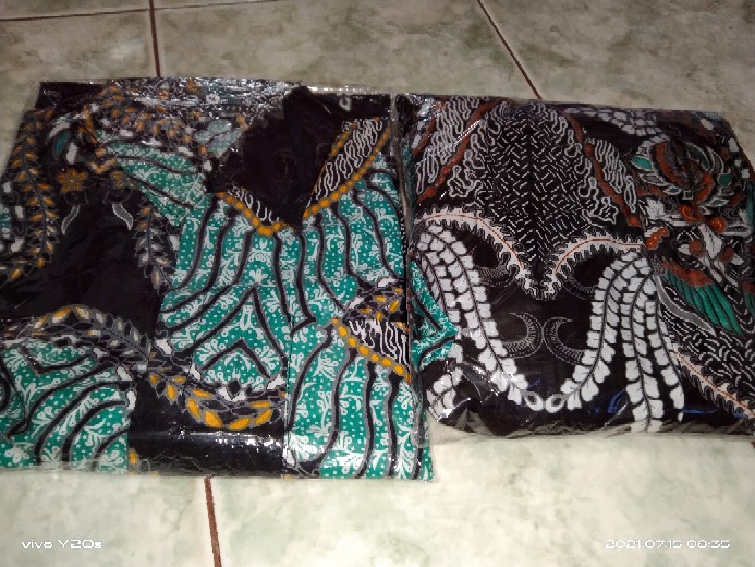 Batik Couple_maora Sania Ruffle Batik Couple Ori Ndoro Jowi Dnt Garansi Termurah