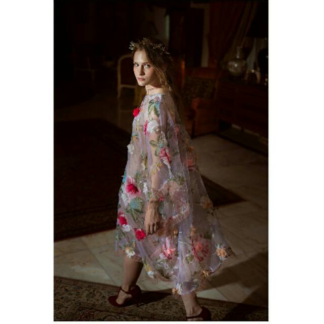 MYVB Atelier + Foxglove Dress in English Red