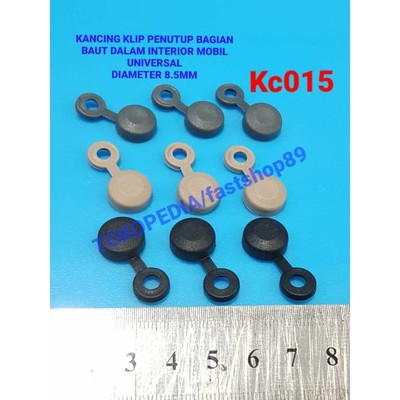 KANCING KLEP PENUTUP BAUT DALAM INTERIOR MOBIL UNIVERSAL - KC015