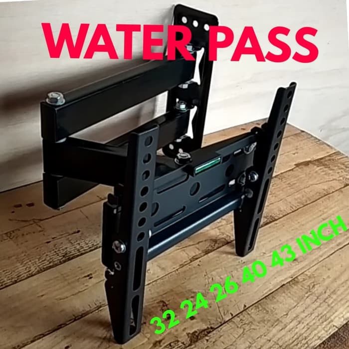 BRACKET TV SWIVEL 43 40 32 29 24 INCH WATER PASS ori