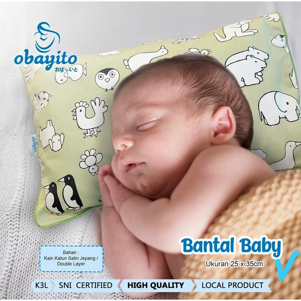 PREMIUM OBAYITO BANTAL GULING BAYI BALITA