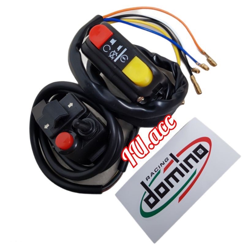 Saklar Set FR + 018 Kiri Kanan Universal Ninja150 - Sonic150 - Vix - CB150 - Tiger - Satria Fu - DLL