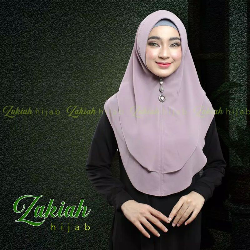 Jilbab Khimar Instan Simpel Midi Oval Ori Zakiah-3