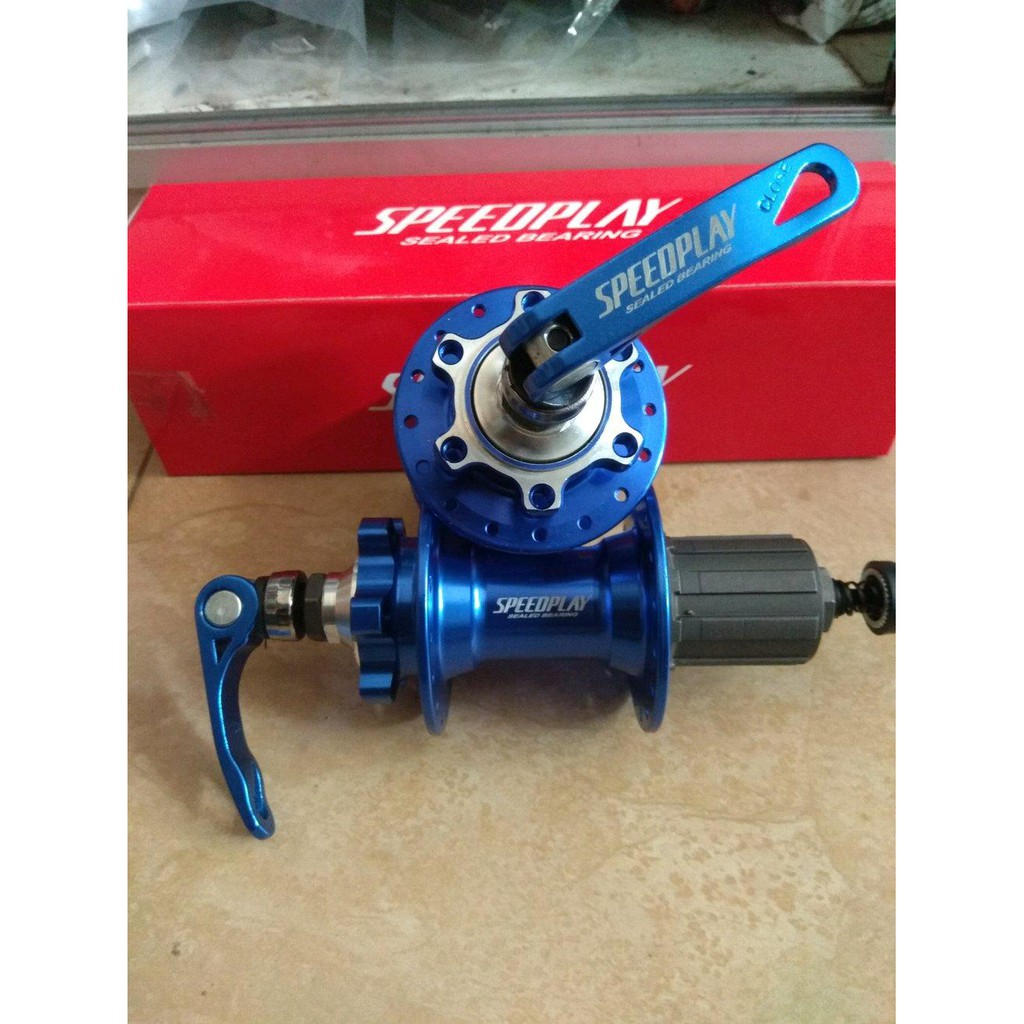 FADA -  HUB FREEHUB BEARING SPEEDPLAY 32 HOLE JANGKRIK  WARNA BIRU