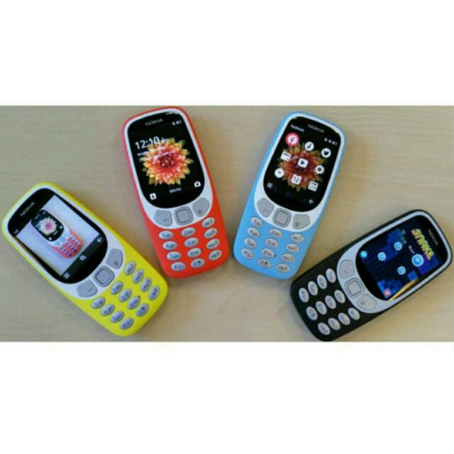JUAL HP JADUL KONDISI SECOND NOKIA 3310 Full set garansi toko 1bln
