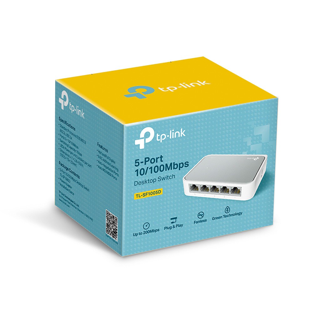 Desktop Switch TP-Link TL-SF1005D 5 Port 10/100Mbps