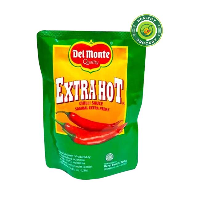 Delmonte Extra Hot Chilli Sauce 200gr / Saus Sambal Del Monte