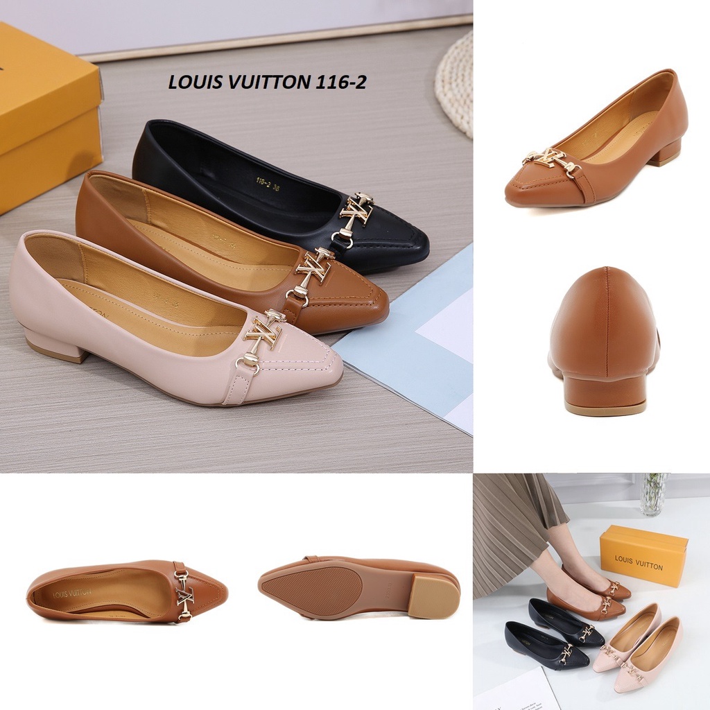 SEPATU KERJA WANITA LOW HEELS SHOES 116-2