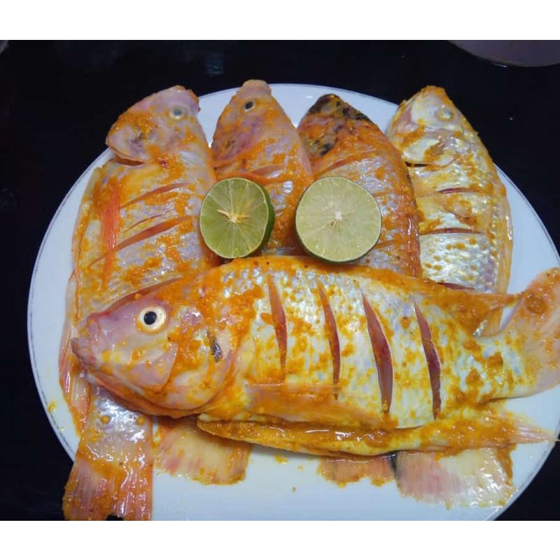 

Ikan Nila Berbumbu 1 kg kotor