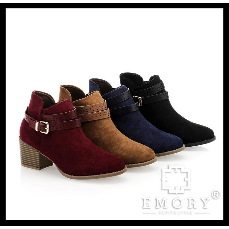 Sepatu Boots Wanita/ Women Boots Emory Melinna #77Emo820