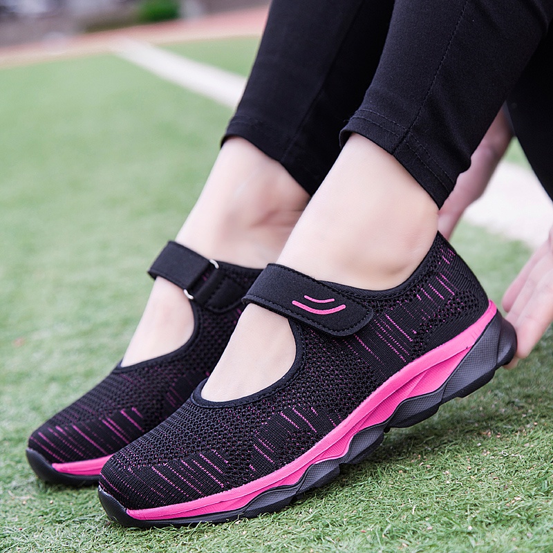 Sepatu Flat Wanita Nyaman Flatshoes Slip On Kasual Terbaru Lembut Outdoor Olahraga 024