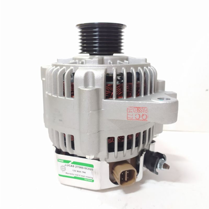 Alternator Toyota Inova Hilux Bensin 80A