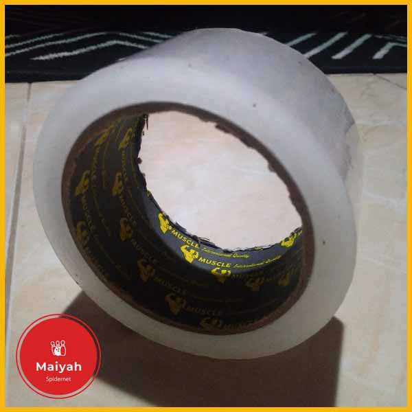 

Opp Tape Plakban Lakban bening Transparan 48 mm 80Meter Laban Solasi gede besar panjang solatip