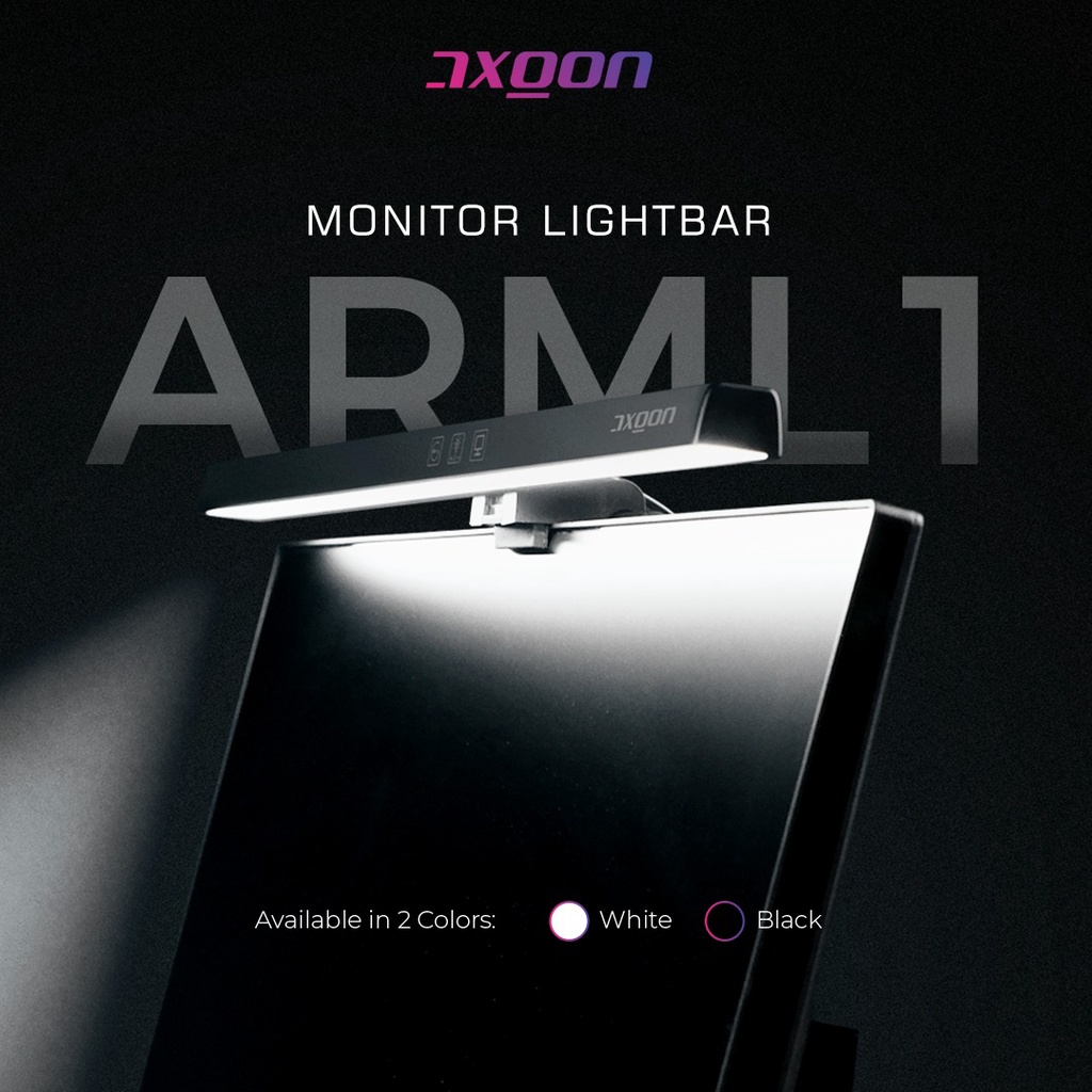 Lightbar Lampu LED Monitor USB 3 Color Temperatur Adjust AXGON ARML1