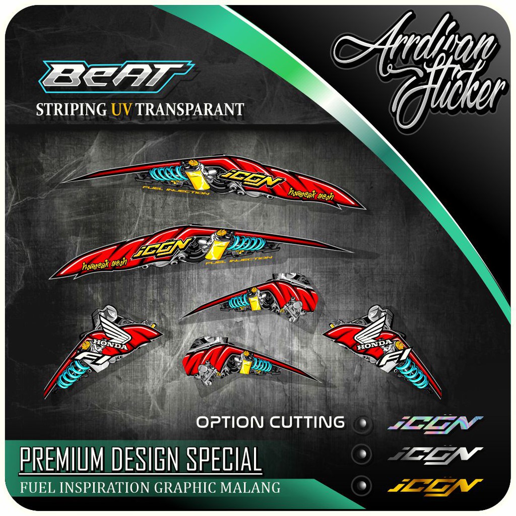 STRIPING BEAT FI TRANSPARAN / STRIPING BEAT UV / STRIPING BEAT THAILOOK / STRIPING BEAT FI