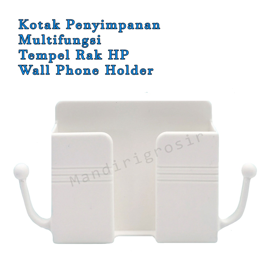 Tempel Rak HP * Kotak Penyimpanan *Multifungsi *Holder HP * Wall Phone