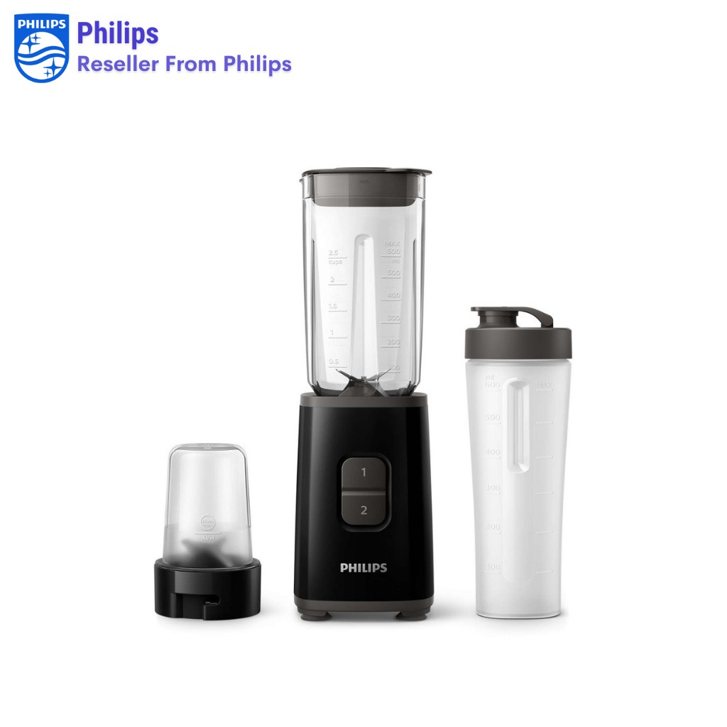 Blender Philips Mini Blender HR2603/90 On-The-Go Tumbler Multi Chopper Original