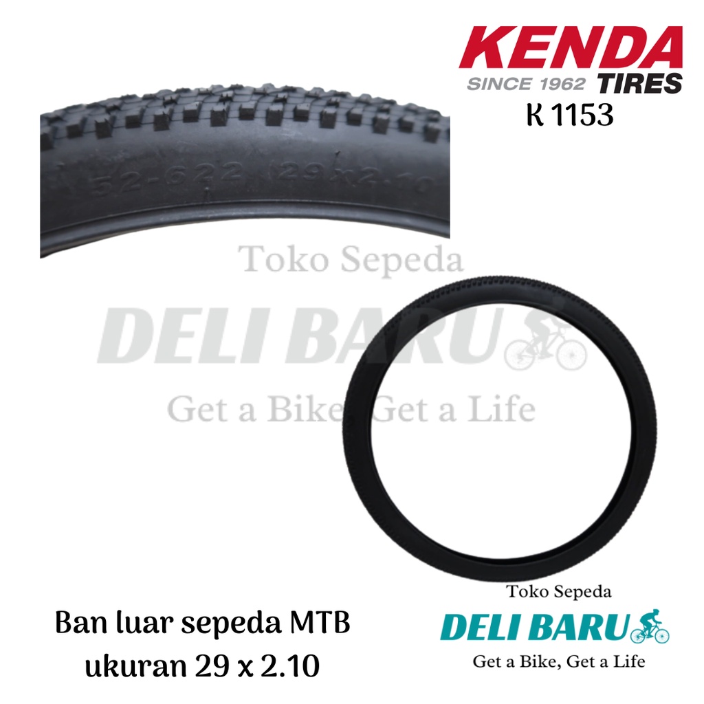 Kenda Ban luar 29 x 2.10 type K1153 small block sepeda MTB