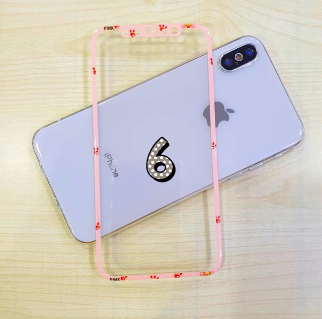 Anti Gores Tempered Glass Motif For ipX anti gores gambar iph x