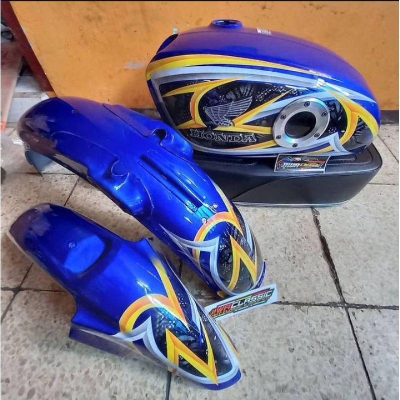 BODY SET CB TANGKI CB AKUARIUM TANGKI CB AIRBRUSH CB GL MP TIGER HEREX