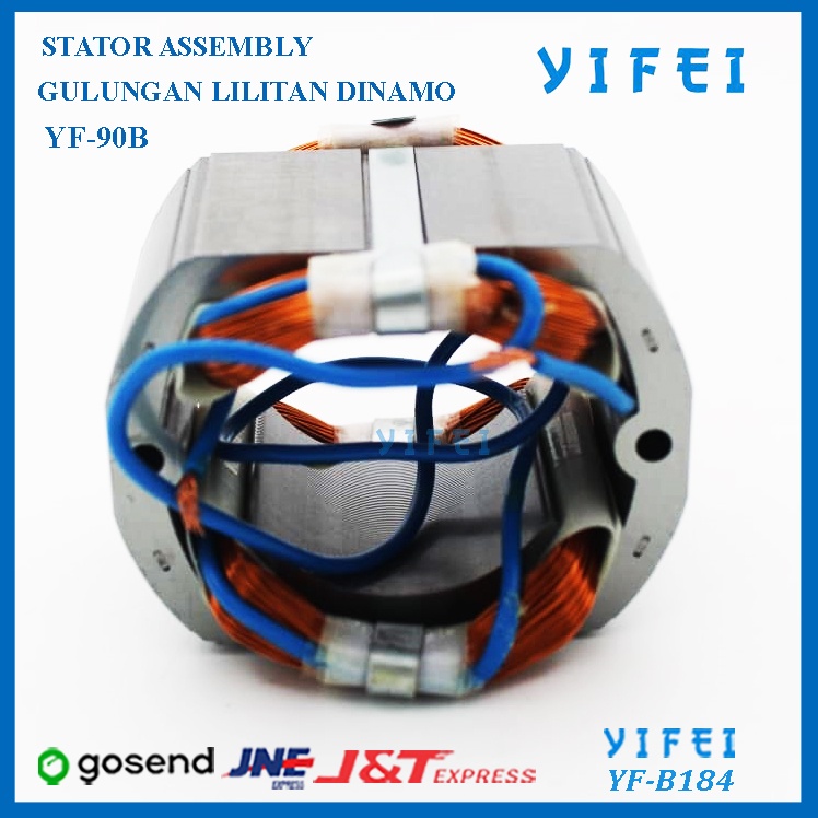 STATOR ASSEMBLY YIFEI YF-B184/GULUNGAN LILITAN DINAMO YF-90B