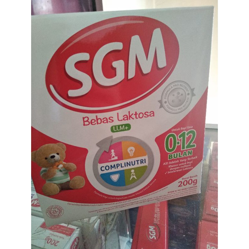 

SGM LLM 0-12 bulan ( SUSU BEBAS LAKTOSA)