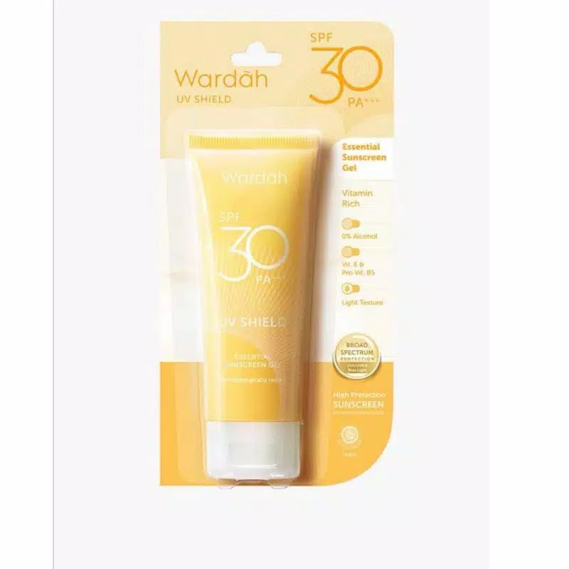 Wardah UV Shield Essential Sunscreen Gel SPF 30 PA+++ 40ml