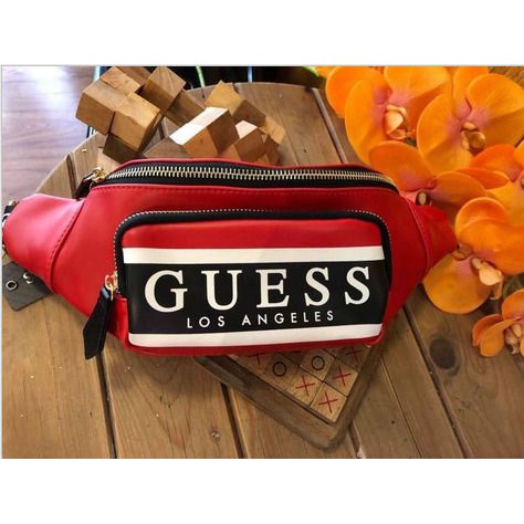 TAS PINGGANG/WAISTBAG WANITA GGUESS LA VECCIA 2 IN 1 #544943