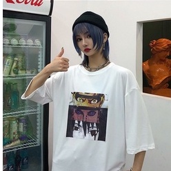 BRIGO Kaos Oversize Itachi Uchiha Crowd Anime II Kaos Oversize Print DTF II Kaos Jumbo Size Pria &amp; Wanita