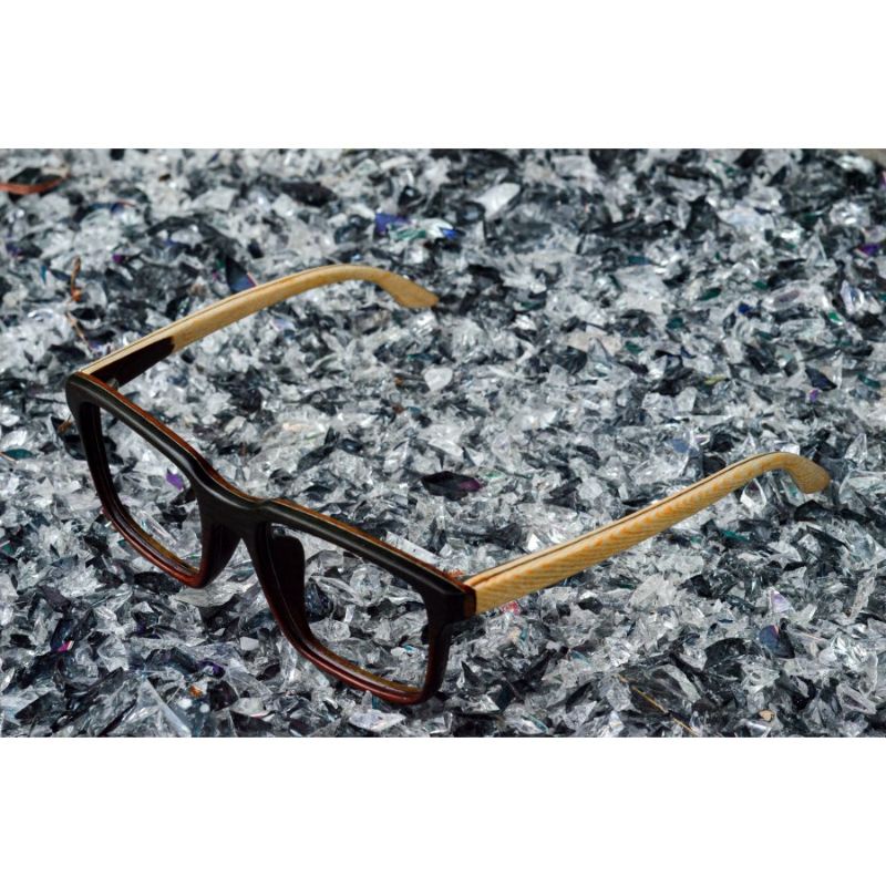 frame kacamata minus kayu kacamata KOREA pria wanita anti radiasi