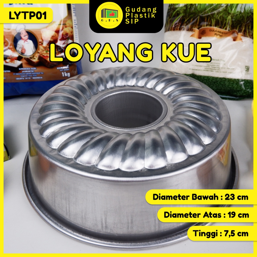 Loyang Press Cetakan Tulban Tanpa Sambungan Tipe Tali LYTP01